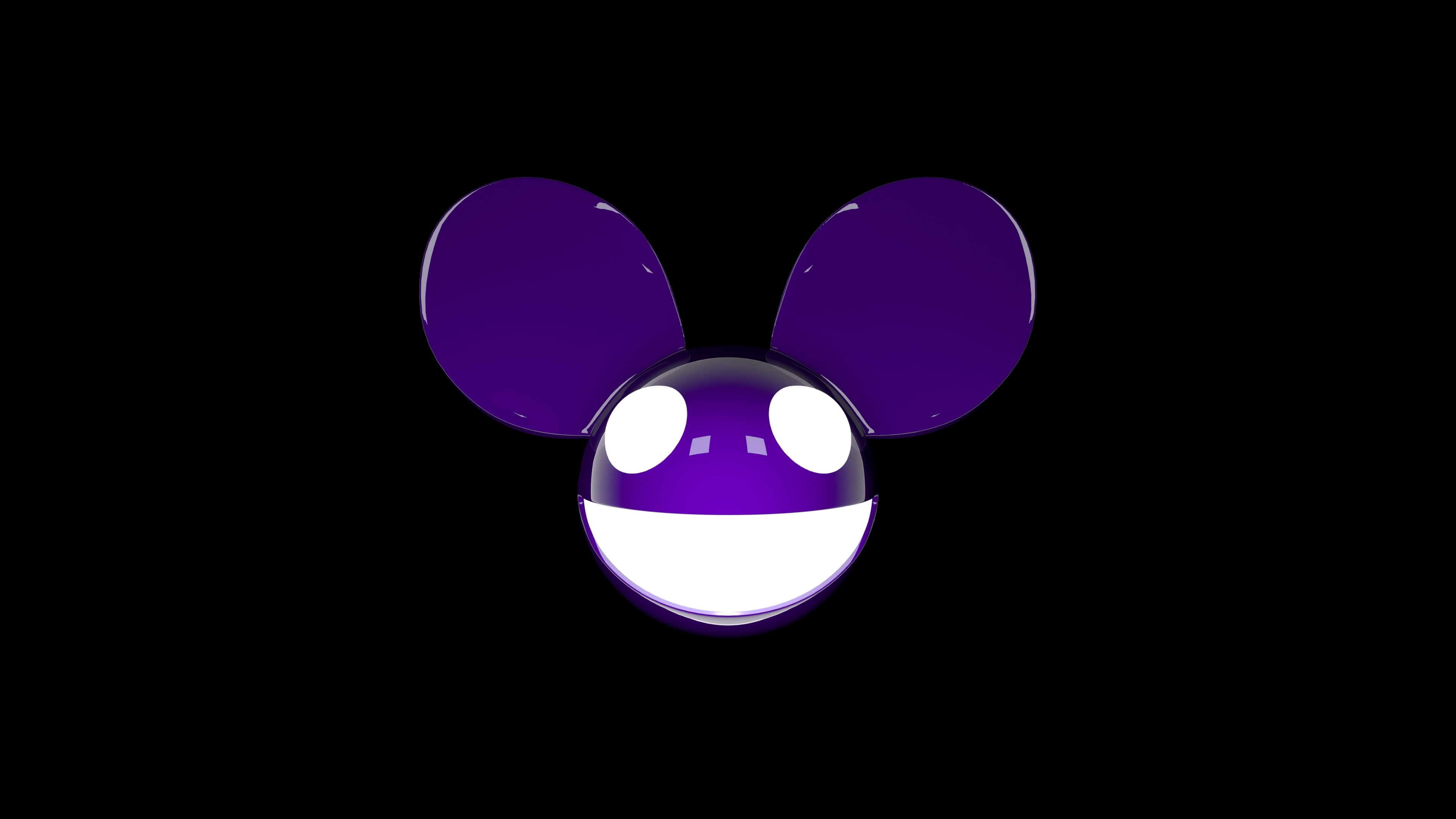 Deadmau5 Logo - Purple and white Mickey Mouse logo, deadmau music HD wallpaper
