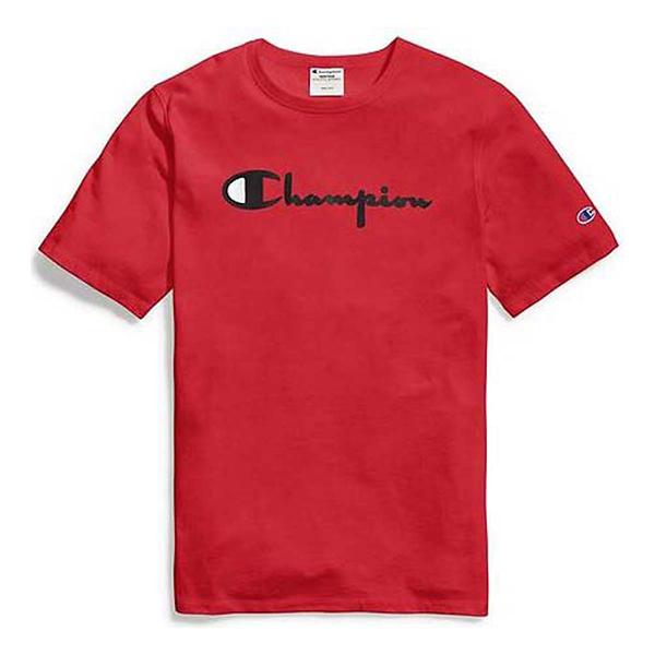 Scheels Logo - Men's Champion Flock 90s Logo Heritage T-Shirt