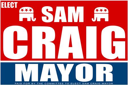 Craig Logo - Vote Sam Craig For Mayor | Paid for by Committee to Elect Sam Craig ...