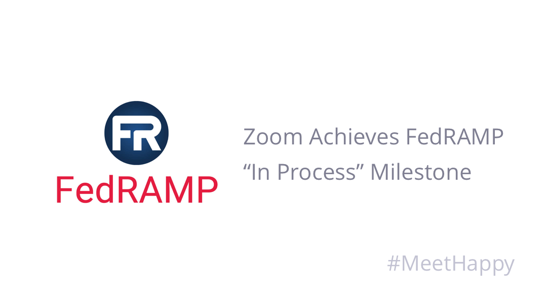 FedRAMP Logo - Zoom Achieves FedRAMP “In Process” Milestone