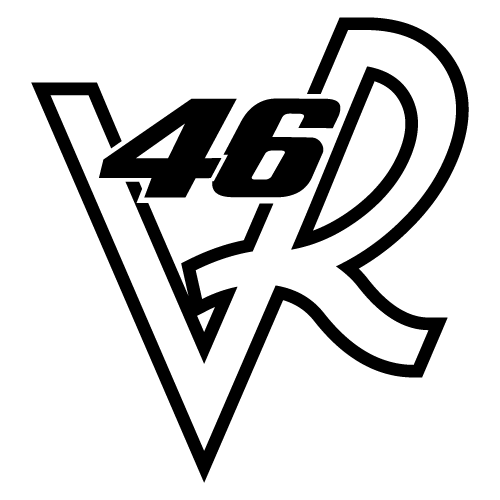 Rossi Logo - Valentino Rossi 46 VR logo decal