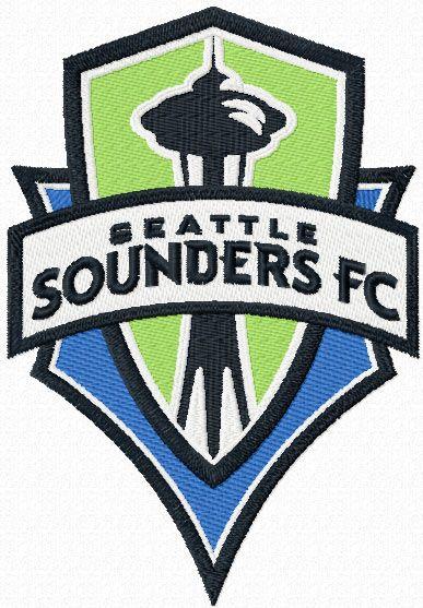 Sounders Logo - Seattle Sounders FC logo embroidery design