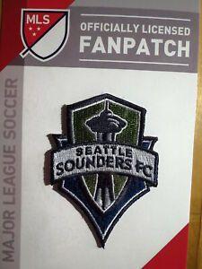 Sounders Logo - Details about Official Embroidered MLS Soccer Seattle Sounders FC Logo Iron  or Sew On Patch