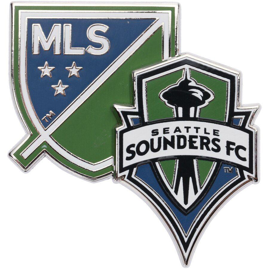 Sounders Logo - Seattle Sounders FC Dual Logo Pin