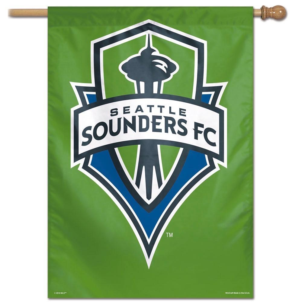 Sounders Logo - Sounders Logo Vertical Flag