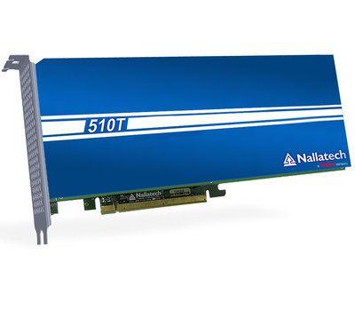 Nallatech Logo - Nallatech 510T compute acceleration card with Intel Arria 10 FPGA