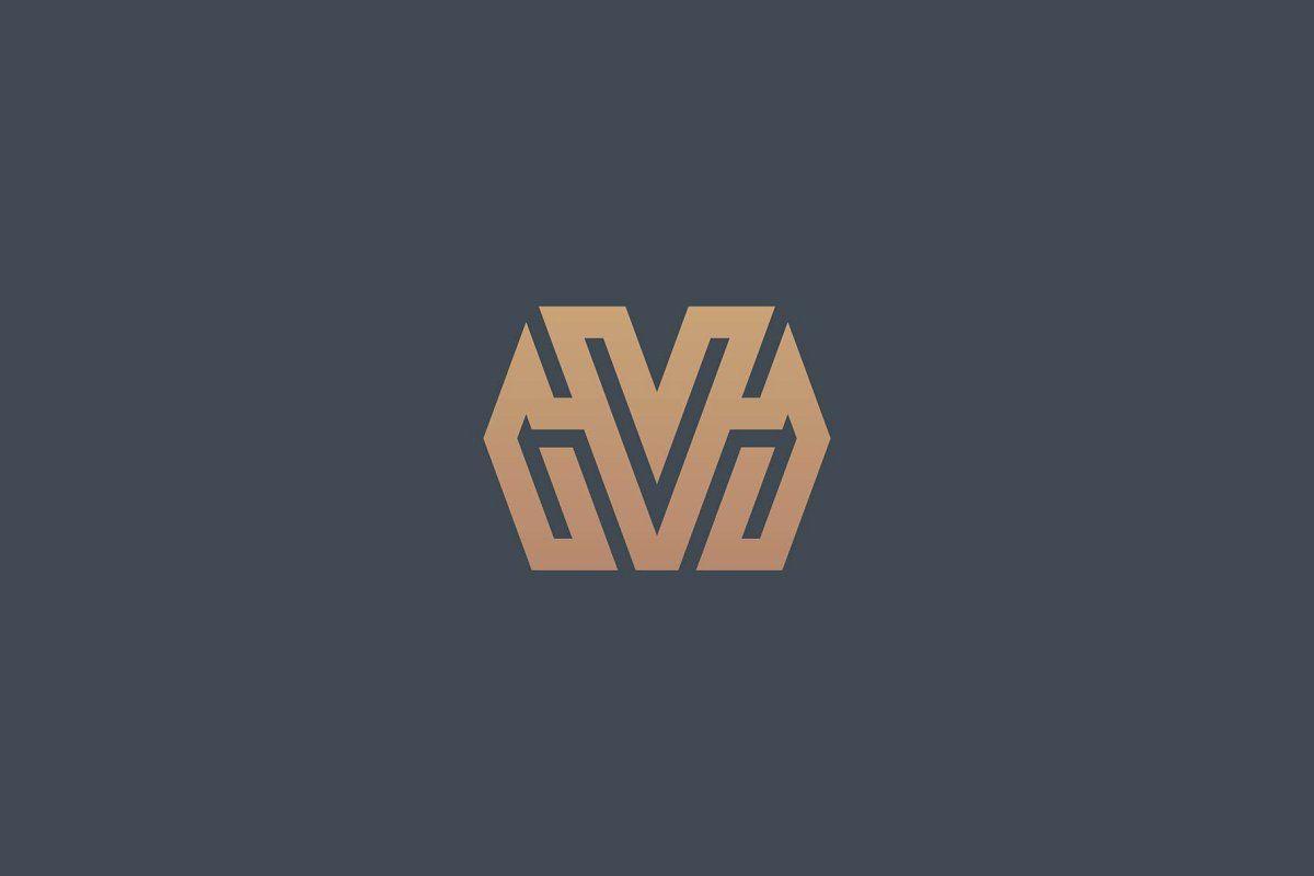 MV-1 Logo - Premium Initial MV Logo