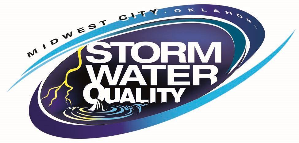 Stormwater Logo - Stormwater Quality. Midwest City, OK
