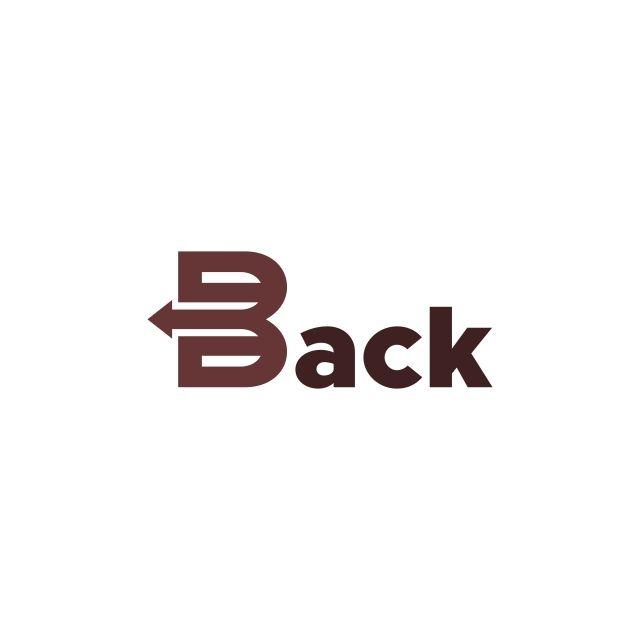 Back Logo - Back Text Logo Vector For Your Company Or Brand, Abstract, Alphabet ...