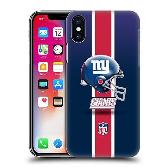 Back Logo - Amazon.com: Official NFL Helmet New York Giants Logo Hard Back Case ...