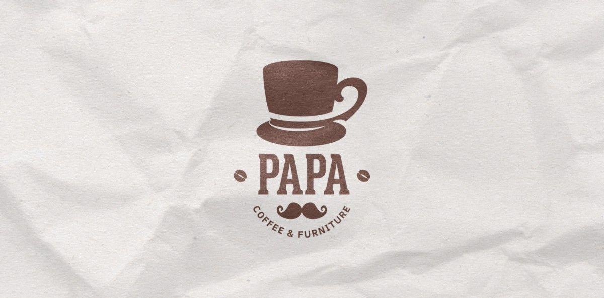 Papa Logo - Papa Coffee and Furniture | LogoMoose - Logo Inspiration