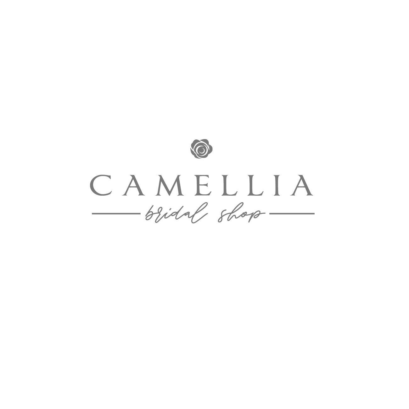 Camellia Logo - Elegant, Feminine, Wedding Dresse Logo Design for Camellia Bridal