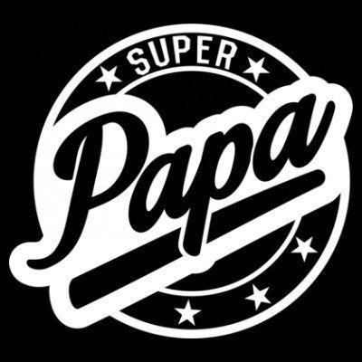 Papa Logo - Shirtcity Super Papa Logo Hoodie: Amazon.co.uk: Clothing