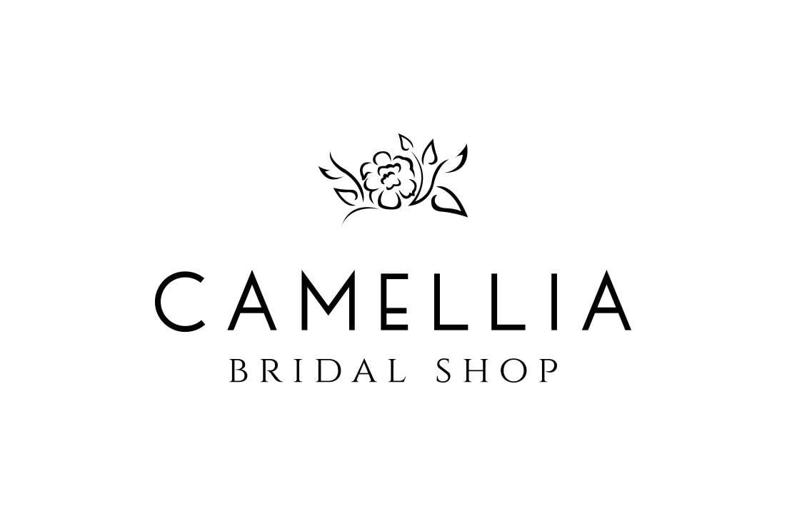 Camellia Logo - Elegant, Feminine, Wedding Dresse Logo Design for Camellia Bridal