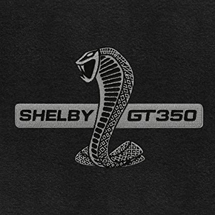 GT350 Logo - Amazon.com: Lloyd Mats 2015-2017 Mustang Cobra GT350 Logo Black ...