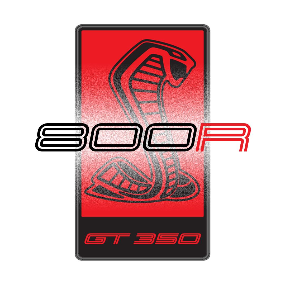 GT350 Logo - Shelby GT350 800R Twin Turbo Package 2016+