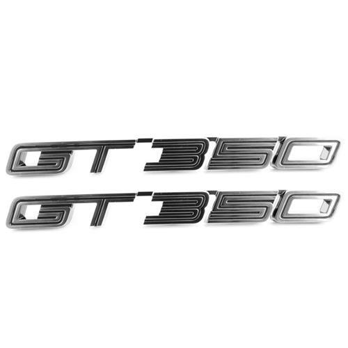 GT350 Logo - 2015-18 Mustang Shelby GT350 Fender Emblem Kit by Ford