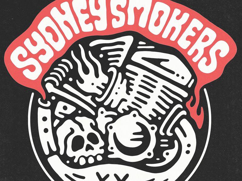 Smokers Logo - SYDNEY SMOKERS: Bike Club Logo by Sindy Sinn on Dribbble