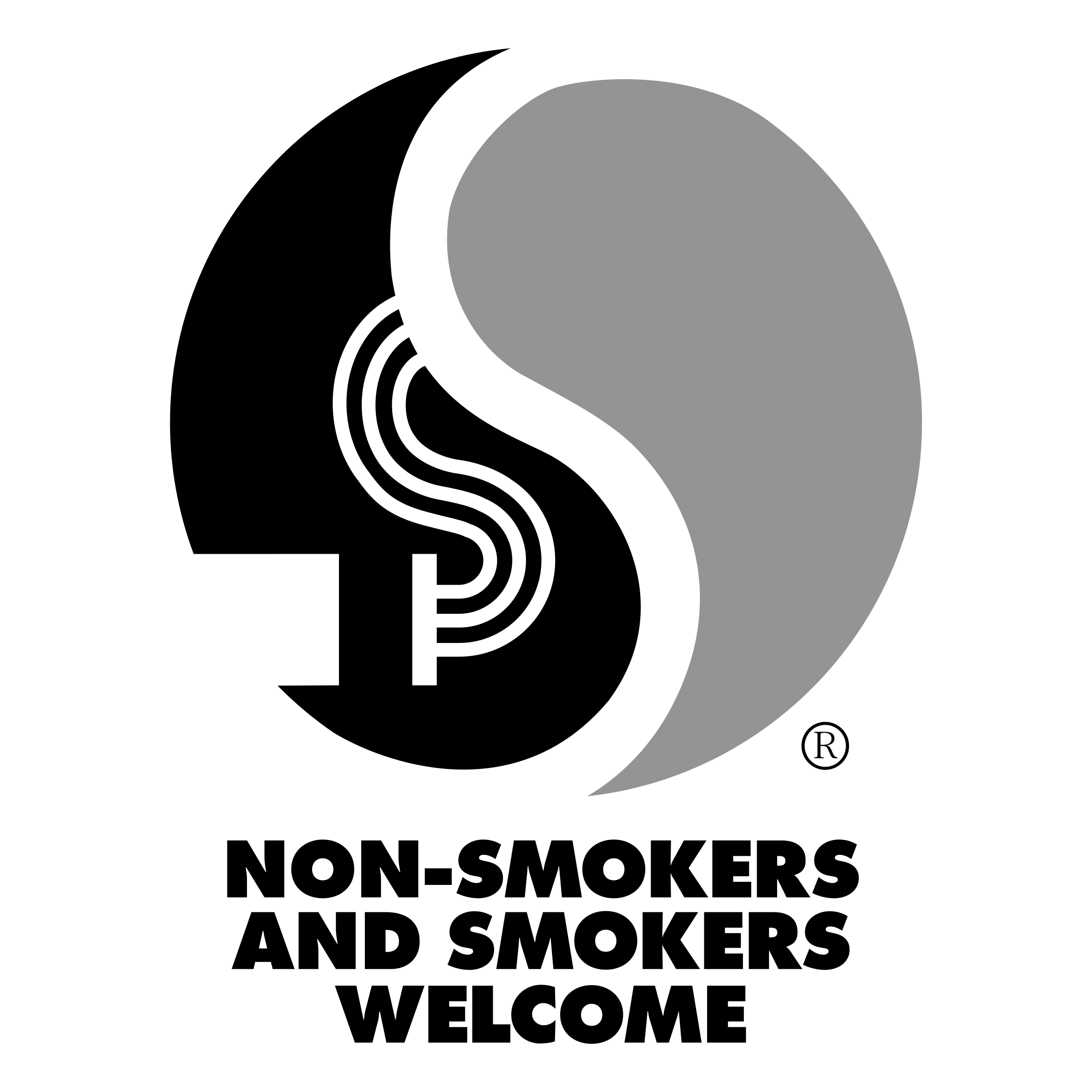 Smokers Logo - Non smokers and smokers welcome Logo PNG Transparent & SVG Vector
