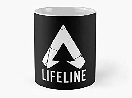 Apex Logo - Lifeline Logo. Apex Legends Symbol Mug, Standard Mug