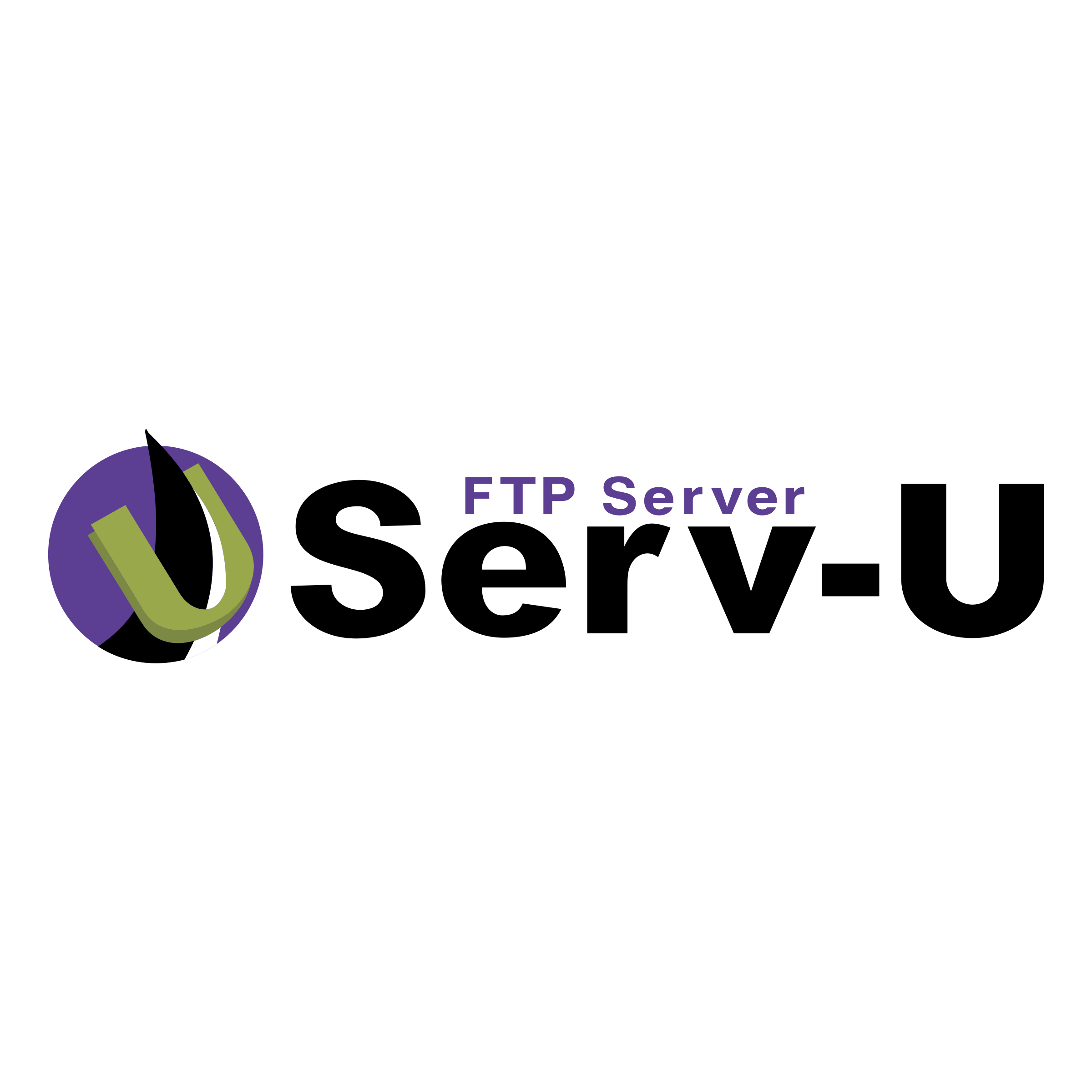 FTP Logo - Serv U FTP Server Logo PNG Transparent & SVG Vector - Freebie Supply