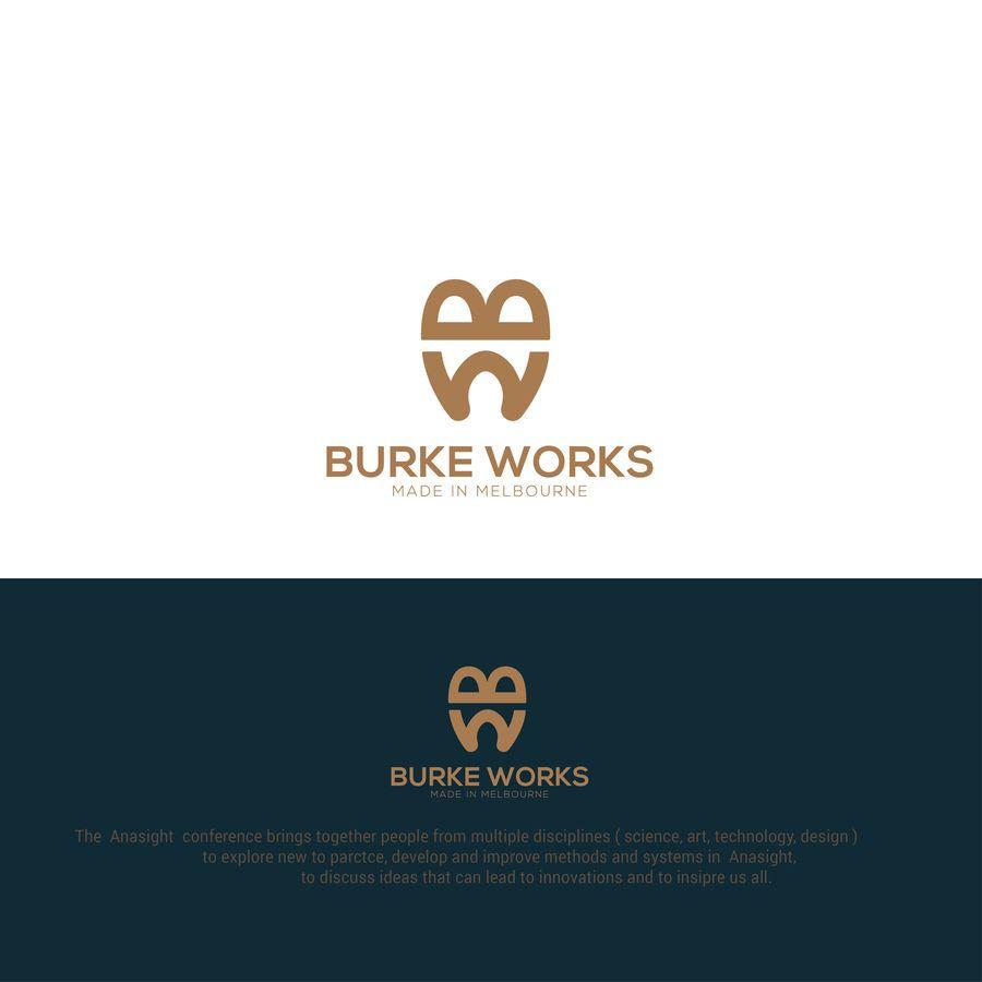 Burke Logo - Entry by Asismondal420 for Logo for leather goods brand 'Burke