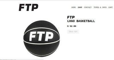 FTP Logo - FTP Logo Basketball Black and White Brand New Ready to Ship