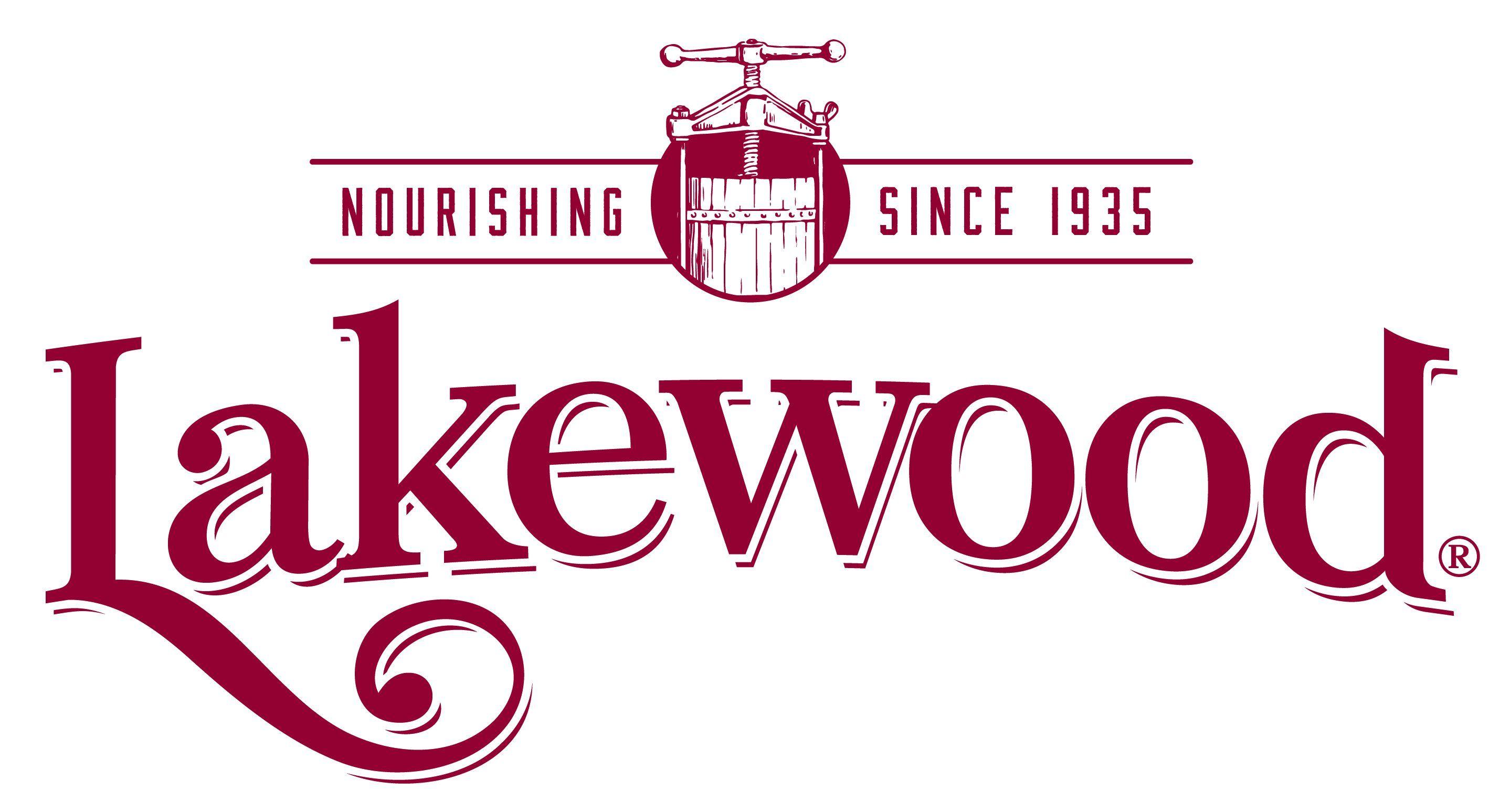 Lakewood Logo - Organic PURE Cranberry, Fresh Pressed® (32 oz, 6 pack)