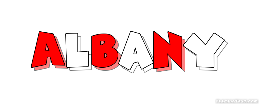 Albany Logo - Canada Logo. Free Logo Design Tool from Flaming Text