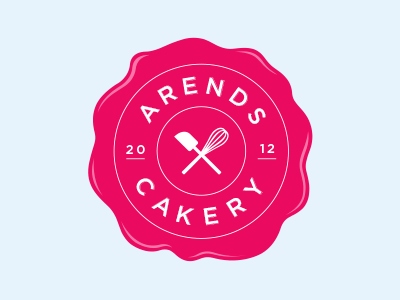 Cakery Logo - Arends Cakery Logo by John Arends on Dribbble