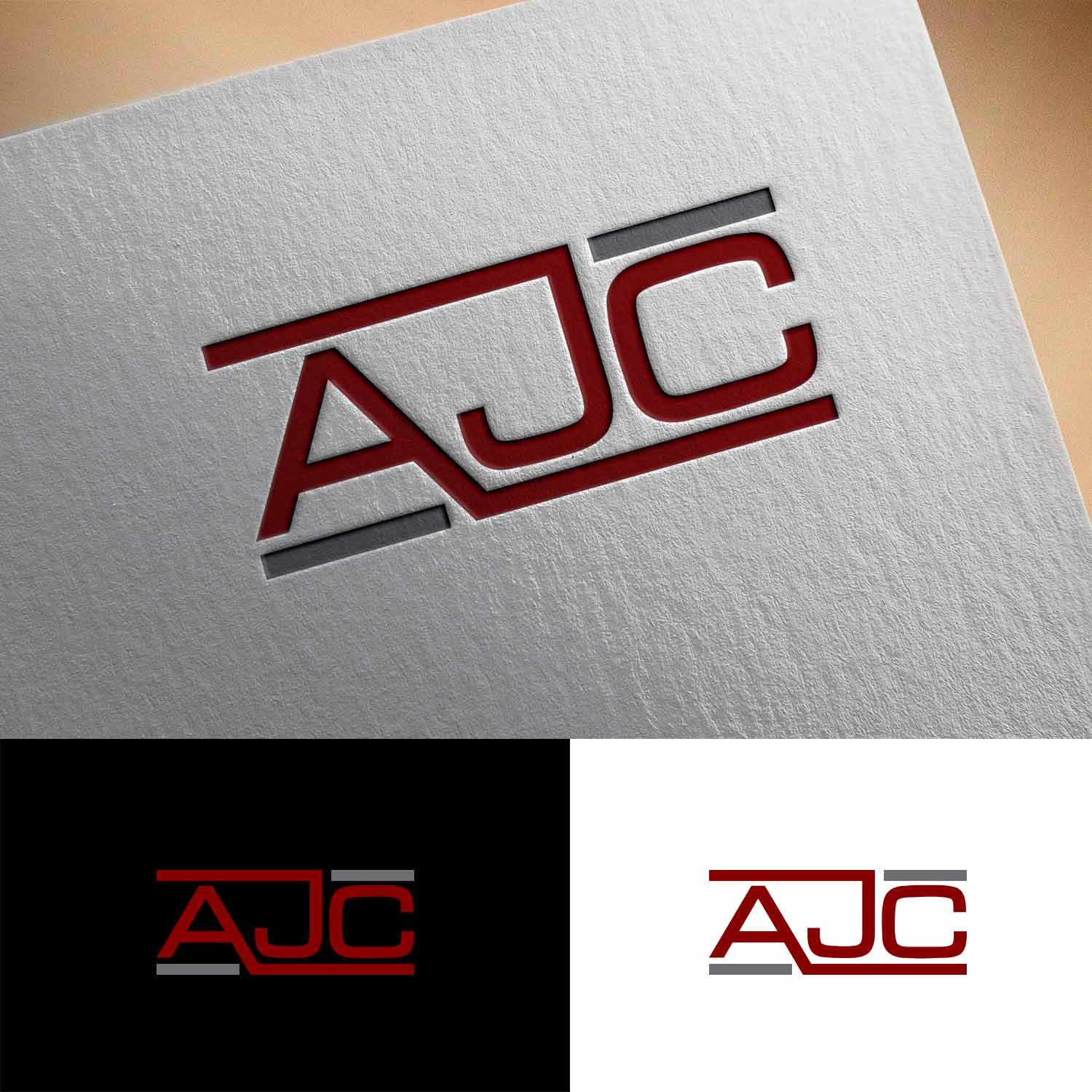 AJC Logo - Bold, Serious Logo Design for AJC or AJ Construction Inc, or a ...