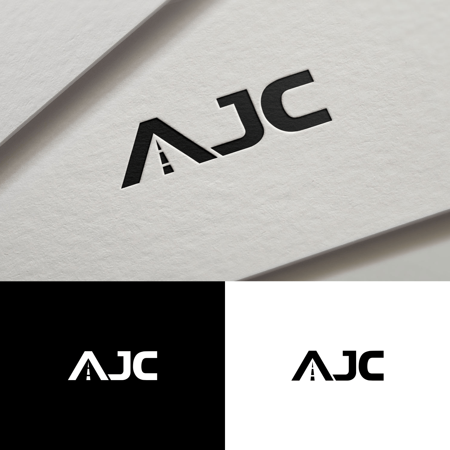 AJC Logo - Bold, Serious Logo Design for AJC or AJ Construction Inc, or a