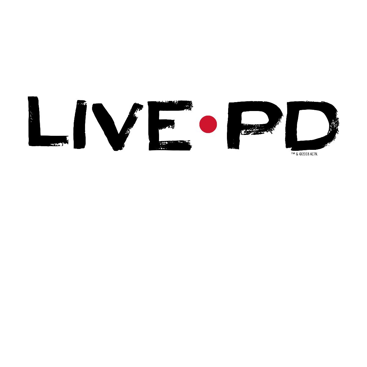 PD Logo - Live PD Logo Men's Short Sleeve T Shirt With Sticker Bundle
