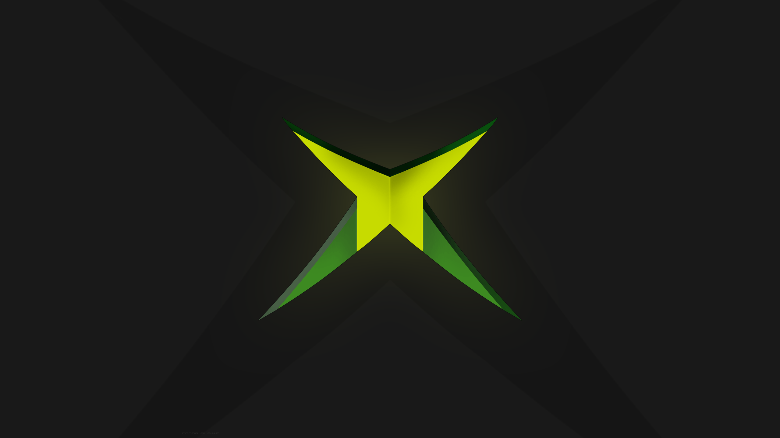 Xboxb Logo - A 1440p Recreation of the Xbox logo as a wallpaper. : originalxbox