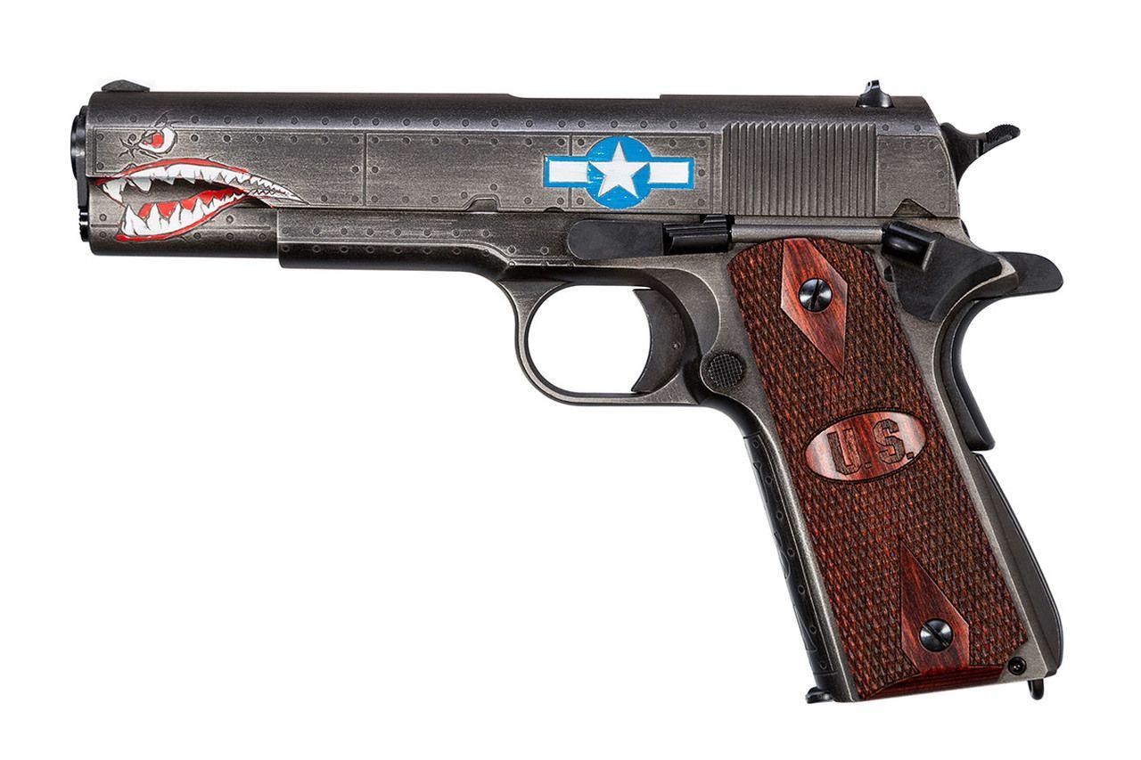 Auto-Ordnance Logo - Squadron Special Edition WW2 1911, .45Cal., w/ U.S. Logo Grip