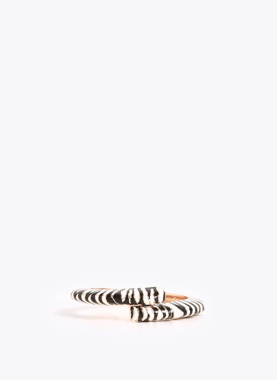 Uterque Logo - Zebra bracelet