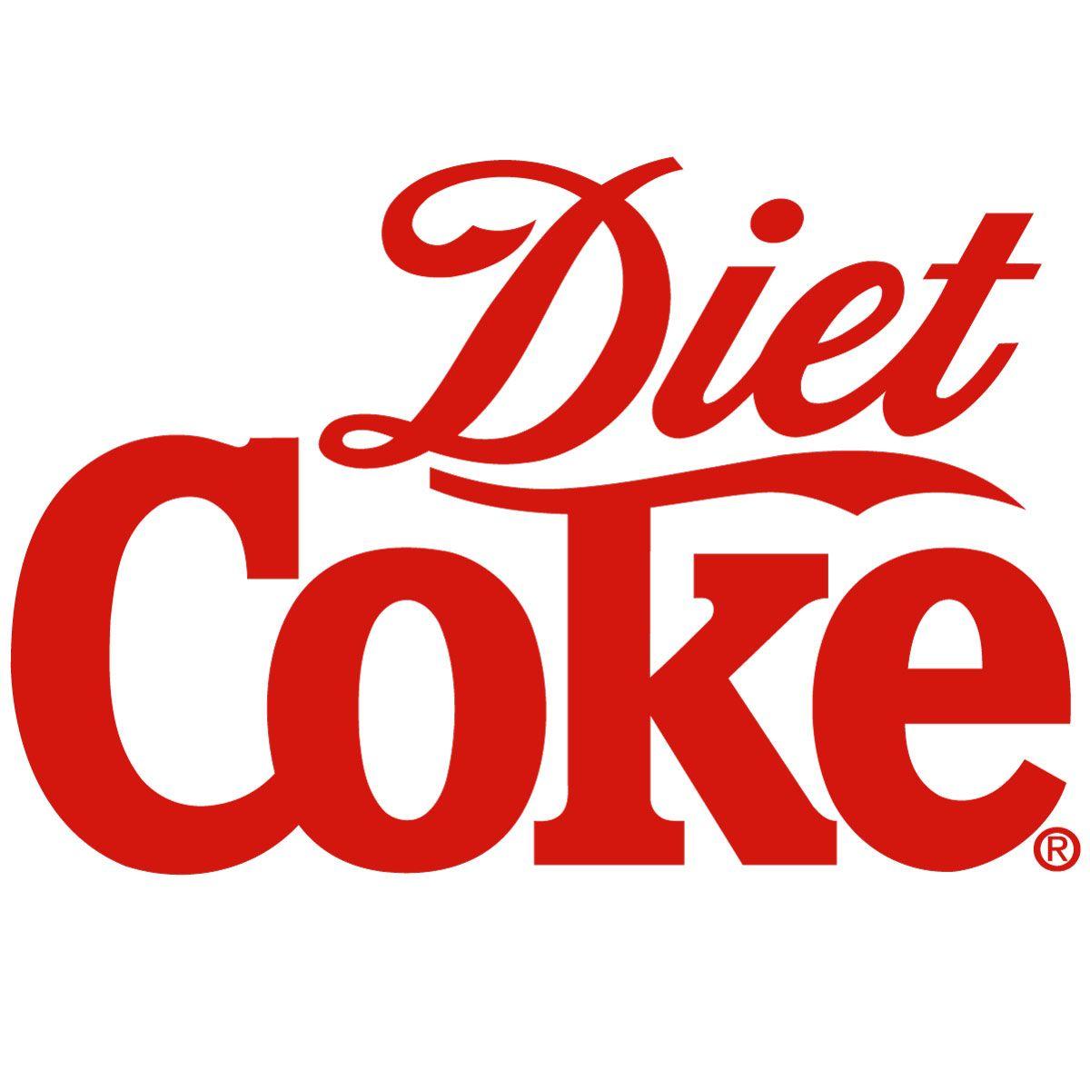 1990s Logo - Diet Coke 1990s Logo Cut Out Vinyl Wall Decal