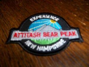 Attitash Logo - Details about ATTITASH Experience Bear Peak NEW HAMPSHIRE Patch Souvenir