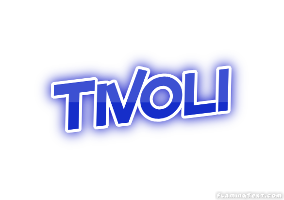 Tivoli Logo - United States of America Logo. Free Logo Design Tool from Flaming Text