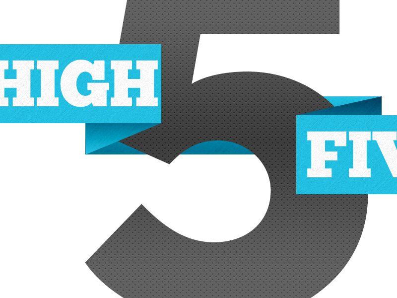 High5 Logo - High5 Logo Concepts 1 by Paul Carlson on Dribbble