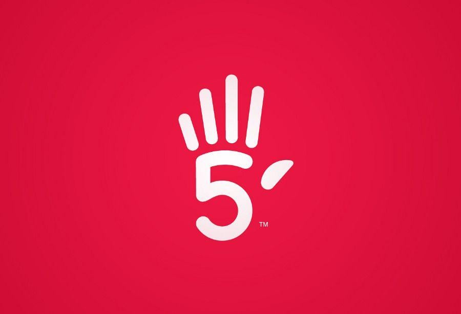 High5 Logo - Friendly's High5 logo | Just in case | Logos design, Logo ...