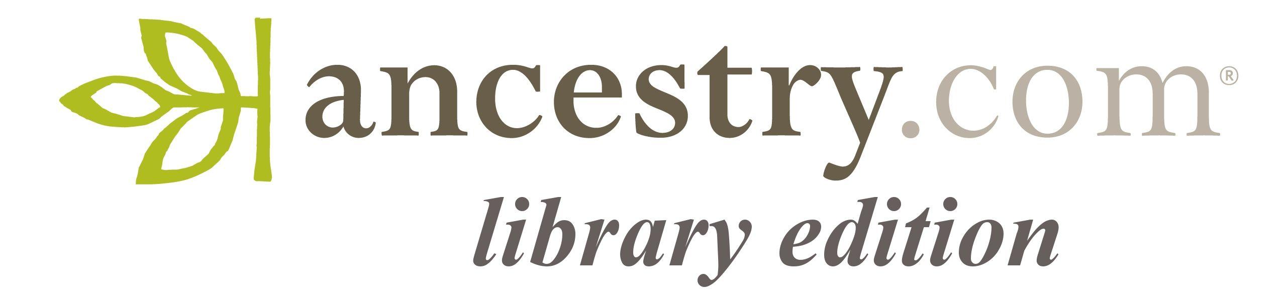 Ancestry.com Logo - Harford County Public Library