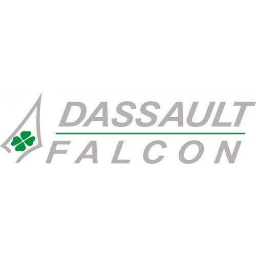 Dassault Logo - Dassault Falcon Aircraft Logo, Vinyl Graphics Decal