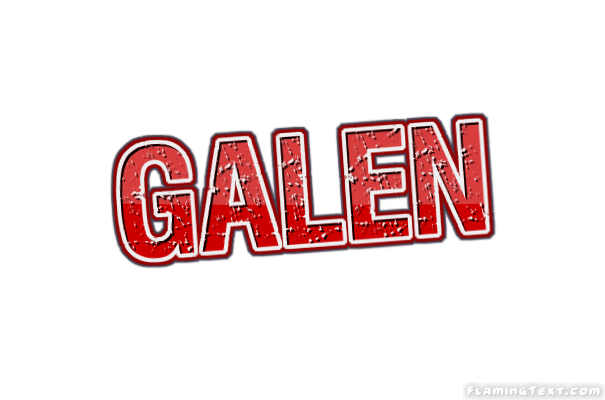 Galen Logo - United States of America Logo. Free Logo Design Tool from Flaming Text