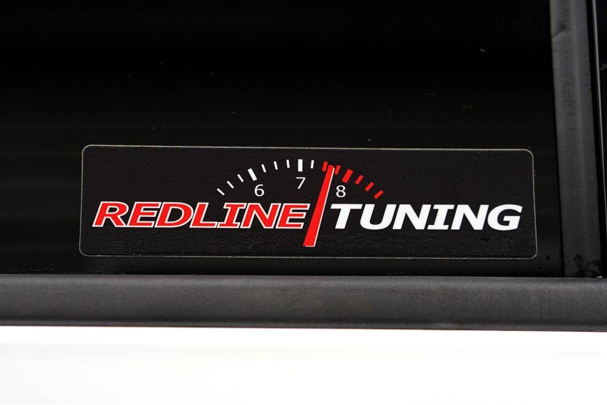 Tuning Logo - Redline Tuning Logo - TM - with RPM - Black Background