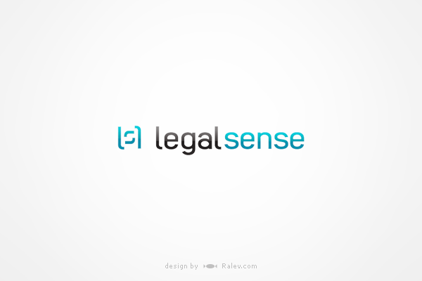 Sense Logo - Legal Sense design. RALEV Logo & Brand Design