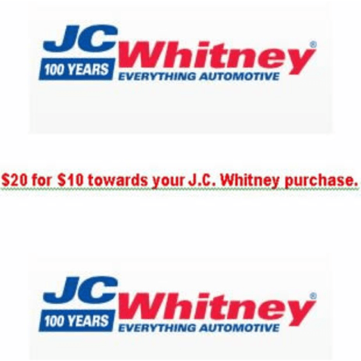 JCWhitney Logo - 815life.com | J.C. Whitney Coupons | Discounts | LaSalle, 61301