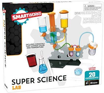 Smartworks Logo - SmartLab Toys 322413 Smartworks Super Science Lab, Multicolor, One Size