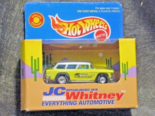 JCWhitney Logo - Hot Wheels JC Whitney Logo 1955 Chevy Nomad Yellow