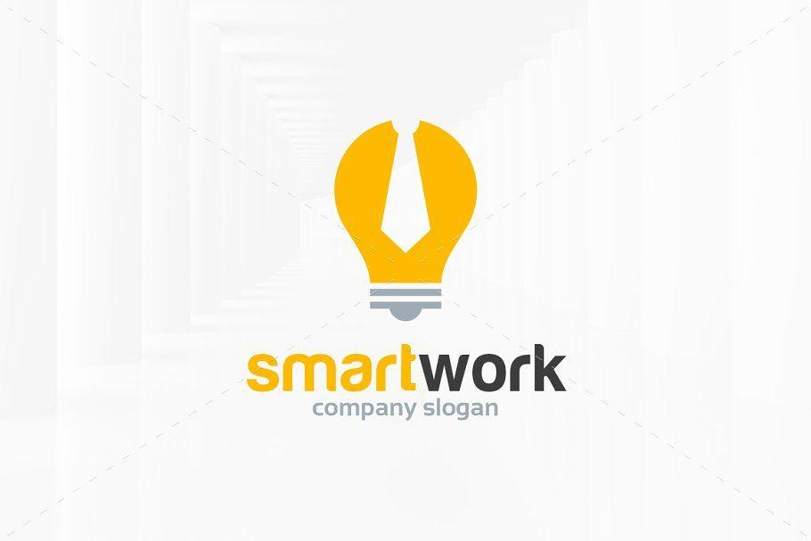 Smartworks Logo - Smart Work Logo Template